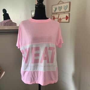 Vintage 80”s Sweats dd bi chego short sleeve shirt size S preloved ❤️EUC